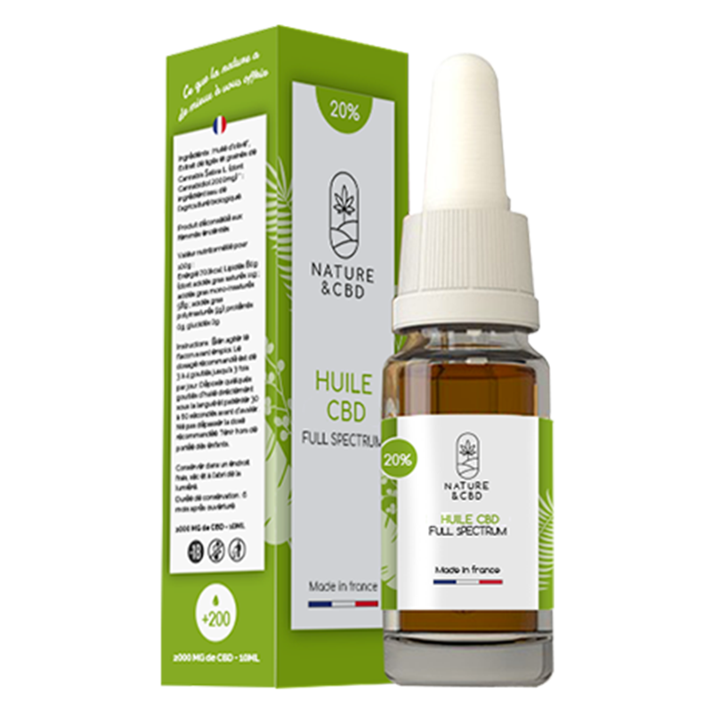 Huile d'olive CB 20%