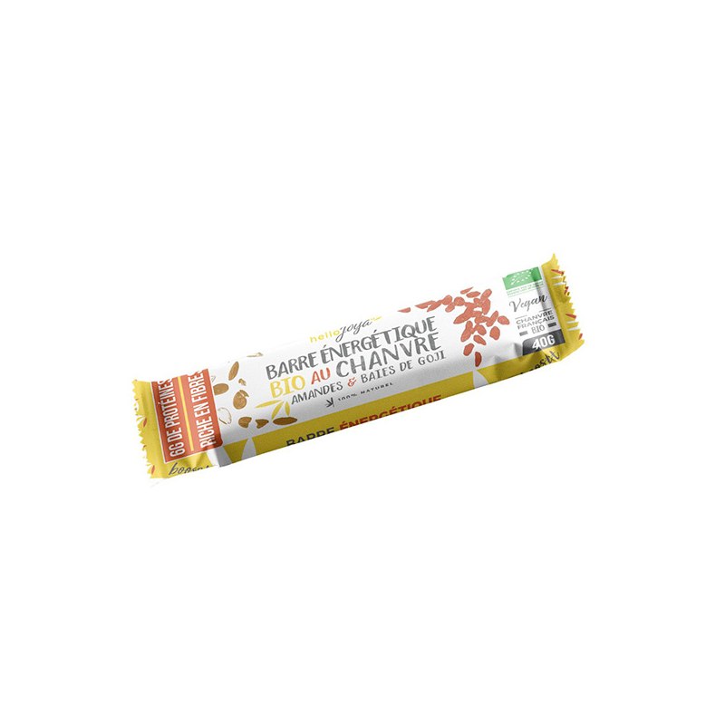 BARRE BIO CHANVRE, AMANDES & B DE GOJI