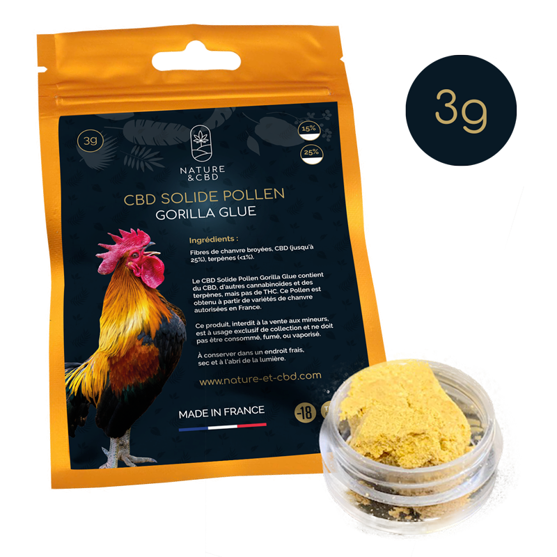 CBD POLLEN GORILLA GLUE