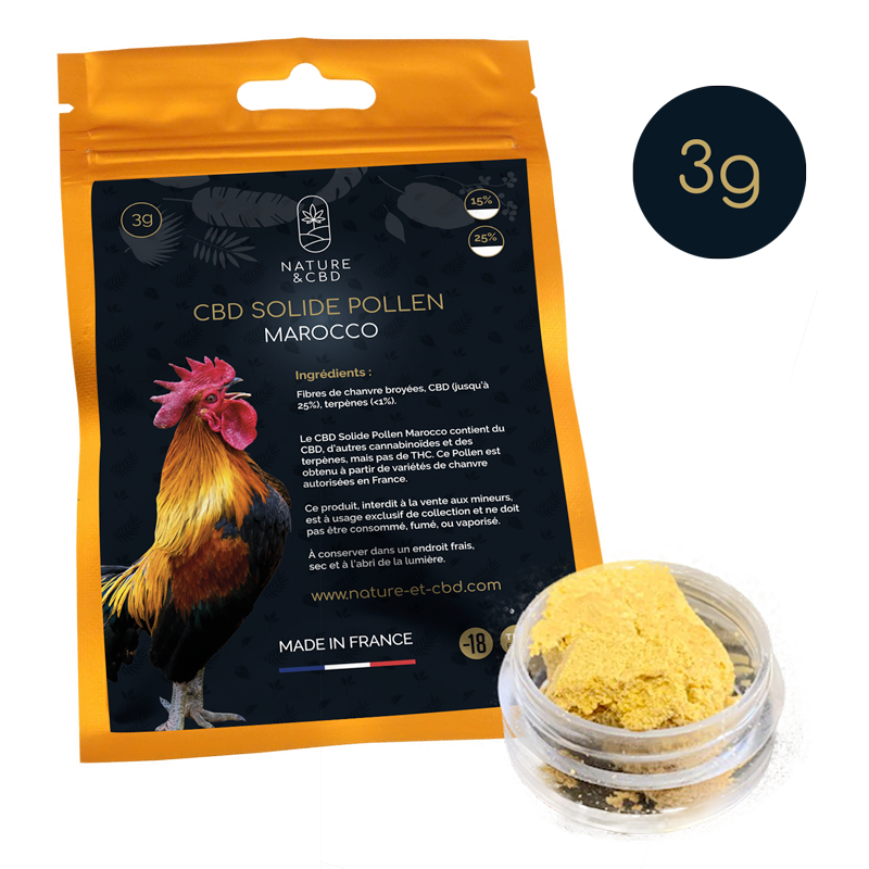 CBD POLLEN MAROCCO